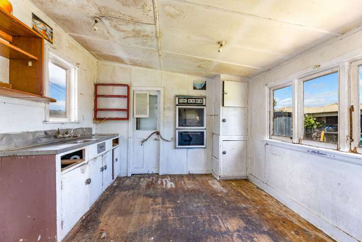 Beyond repair: this property on Riverlea Estate, in Kainga, Christchurch, sold for <img50,000 in August. Photo / Supplied