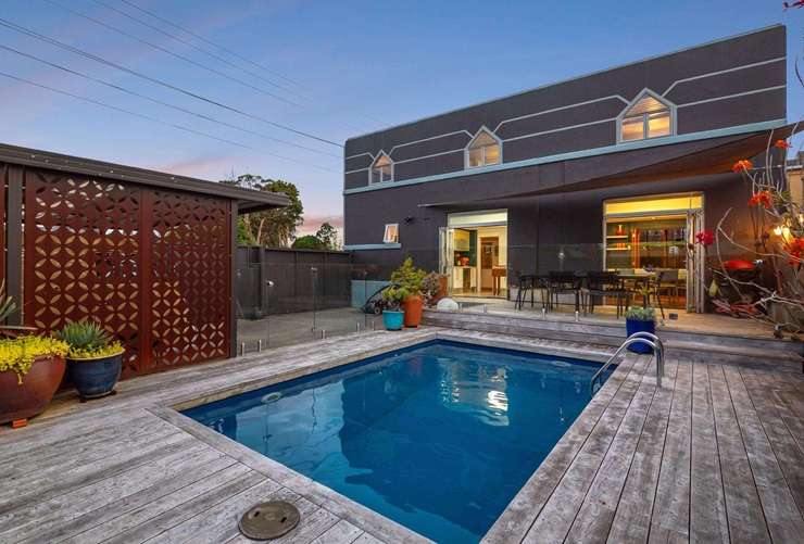 The three-bedroom home for sale at 142 Trafalgar Street is out of the ordinary and boasts a cool, New York-style vibe. Photo / Supplied