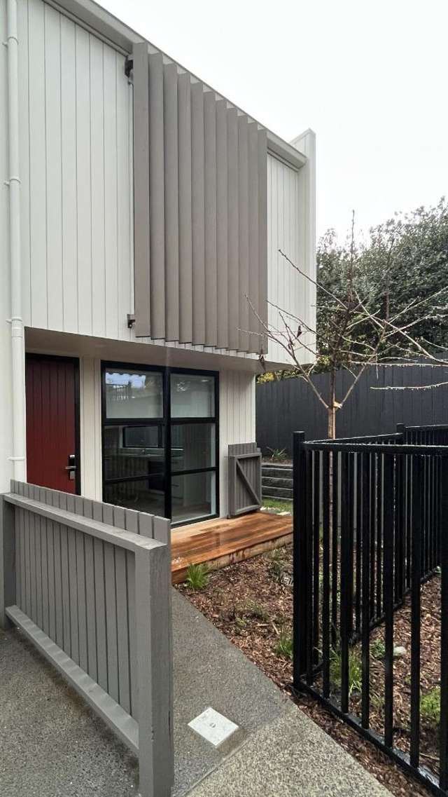 Three bedrooms, low maintenance near new home