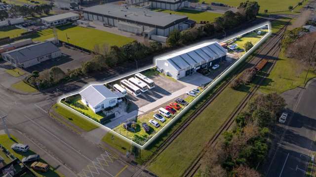 Vacant Industrial Facility with Income Stream