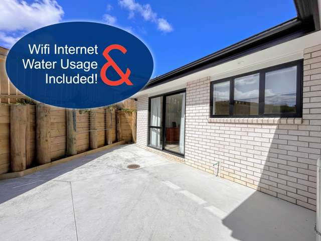 Water and WIFI Included