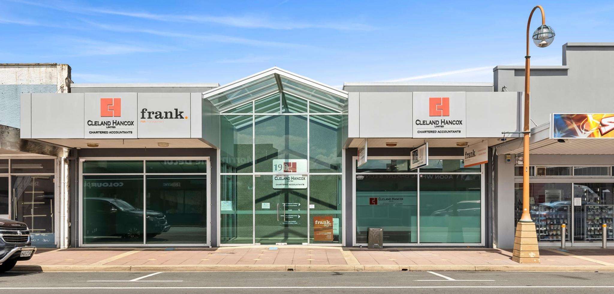 Attractive bottom line at business advice premises