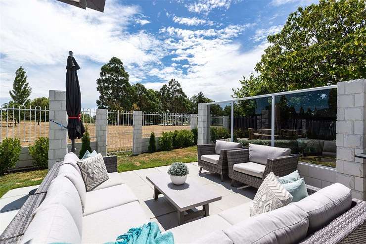 The owners of this Chilwell Place property, in Christchurch, had carried out a stunning <img00,000 renovation before taking it to market. Photo / Supplied