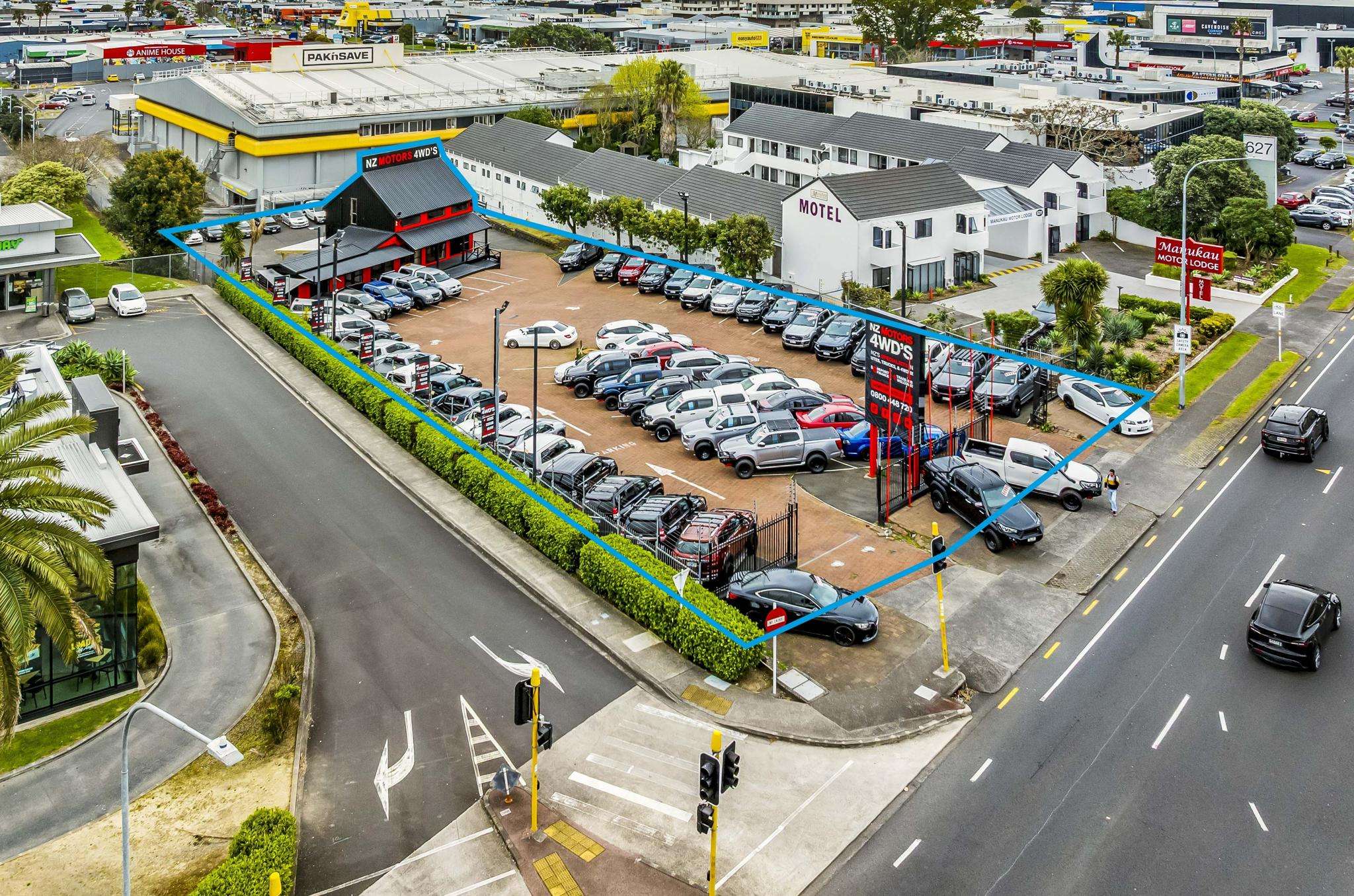Manukau car yard with development potential