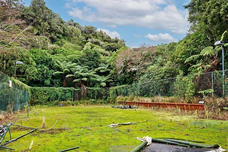 The property at 83 Hatton Street, in Karori, Wellington, has an RV of $3.41m but is in a poor state. Photo / Supplied