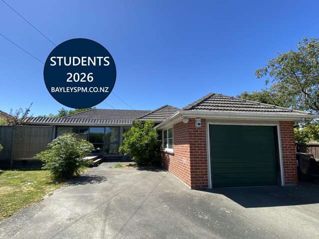 ILAM - STUDENT ACCOMODATION 2027 - 6 BEDROOMS, 2 BATHROOMS, HEAT PUMP, GARAGE