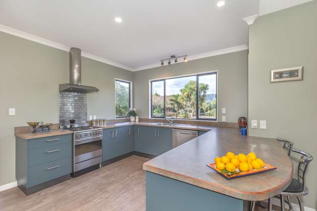 Private retreat with Tararua views