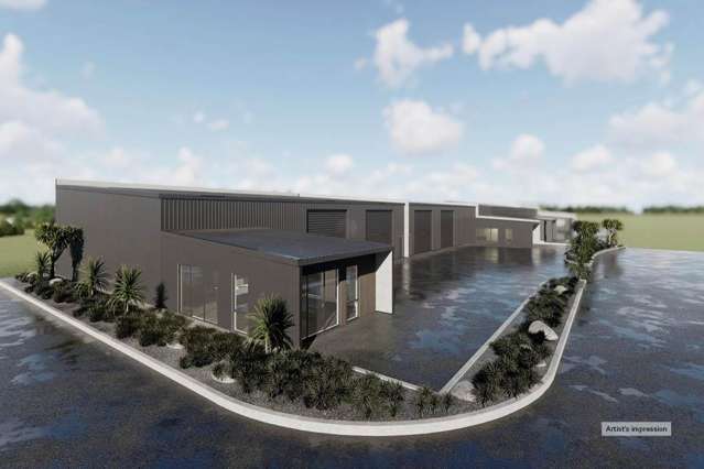 Two New Build Industrial Units – Rangiora Business Hub