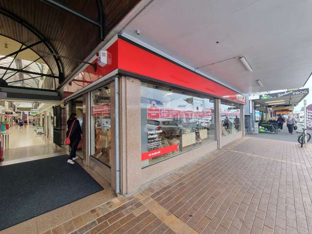 Bright and Busy Retail Corner