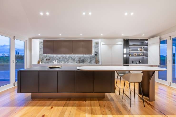 The revived Remuera villa that's the centrepiece of a peaceful lifestyle block in Franklin is up for grabs. Photo / Supplied