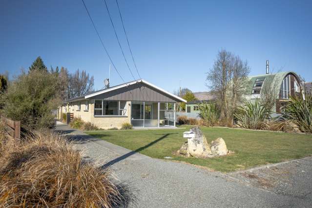 Quietly positioned with mountain views