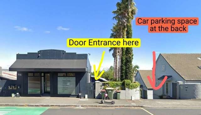 Mt Eden 2 bed Unit Home Office Water Included !