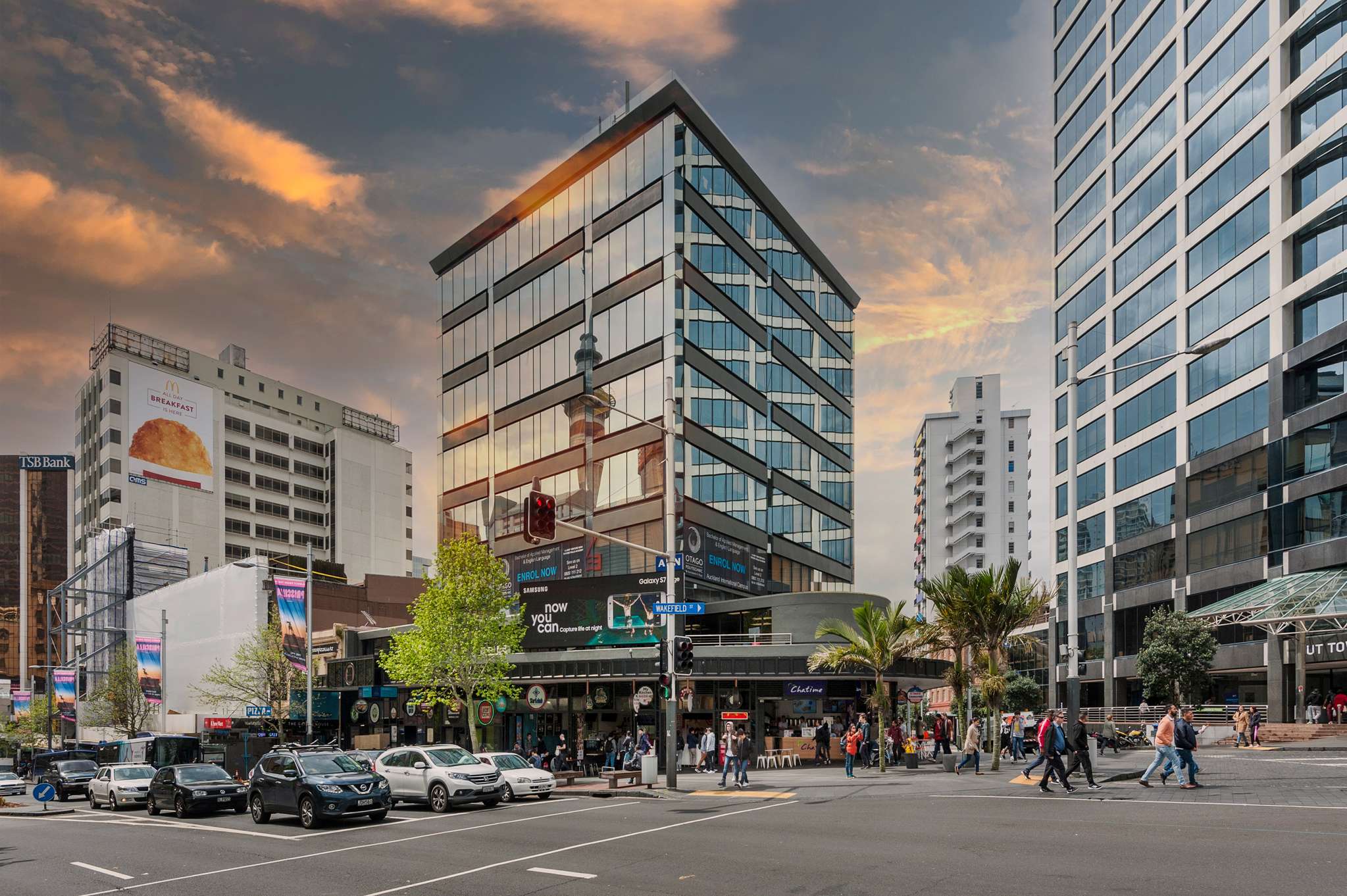 Landmark city office, retail tower on market