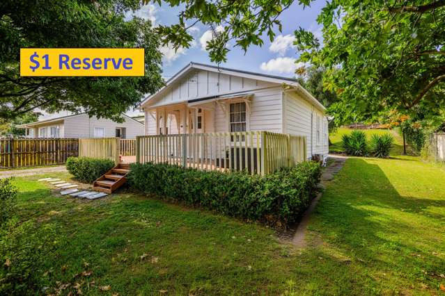 $1 RESERVE AUCTION - MUST BE SOLD!