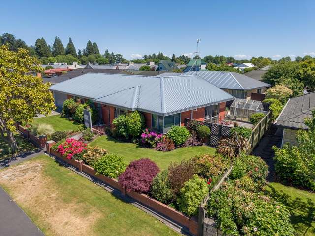 Close to college, and easy care.