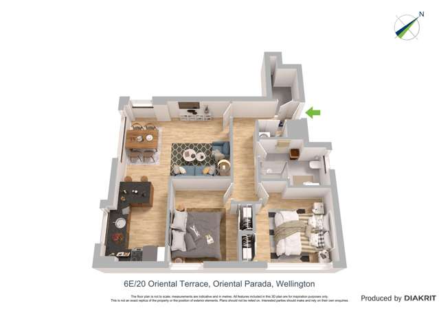 6E/20 Oriental Terrace Oriental Bay_1