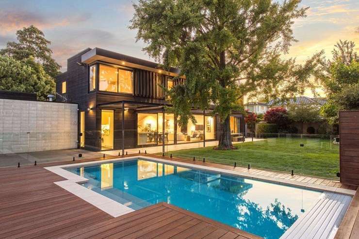 Next-level security systems and a flash new kitchen - OneRoof's Catherine Smith tells Herald NOW what Jacinda Ardern's Sandringham home has to offer. Video / Ryan Bridge TODAY