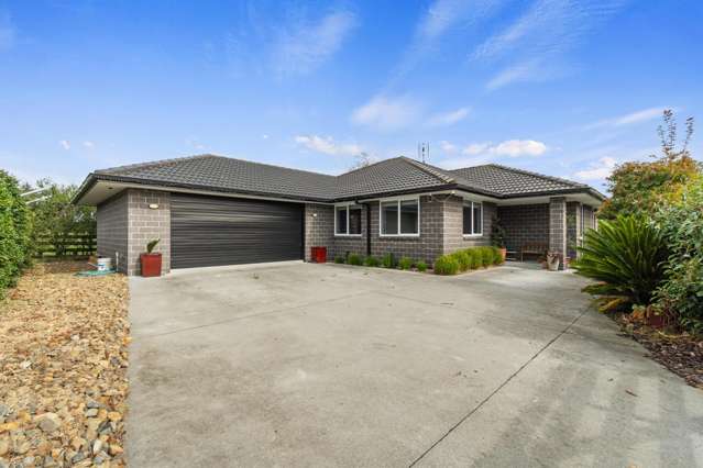 Spacious Family living in a peaceful setting.