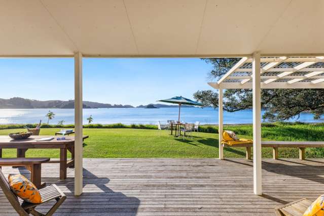 Te Ngaere Bay beachfront awaits