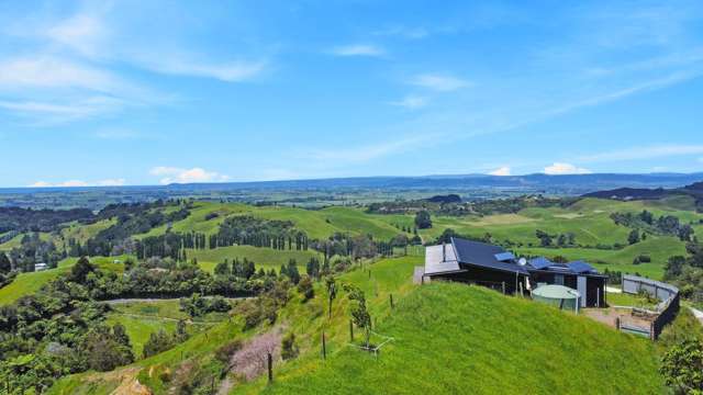 Modern home - panoramic views