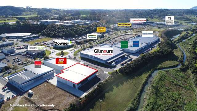 1,926m² Retail Space at Tauriko