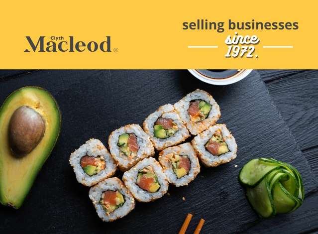 Sushi Takeaway Hot Spot in Mount Maunganui, one working owner can earn $300,000 circa pa - (CML 11066)