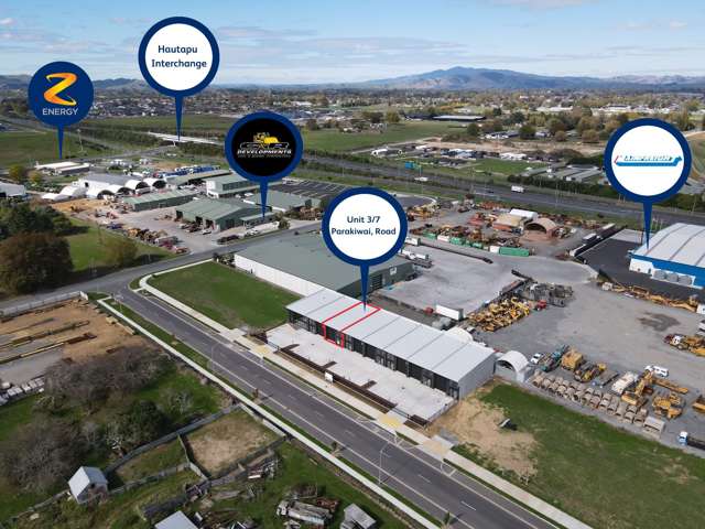 New Hautapu industrial unit