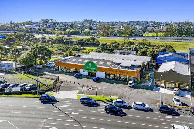 Wairau Road – bank on the location