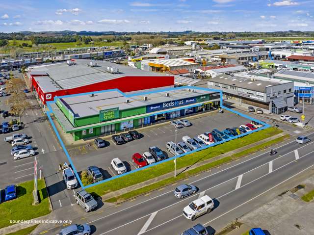 Prominent retail property in Pukekohe