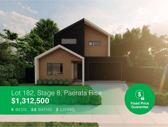 PAERATA RISE - 100% FIXED PRICE - Bring the Whole Family!