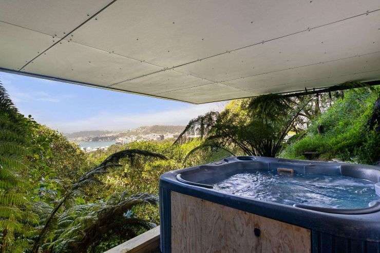 Nic Ballara’s home on Orangi Kaupapa Road, in Northland, Wellington, sold at the end of last year to a buyer based in Singapore. Photo / Supplied