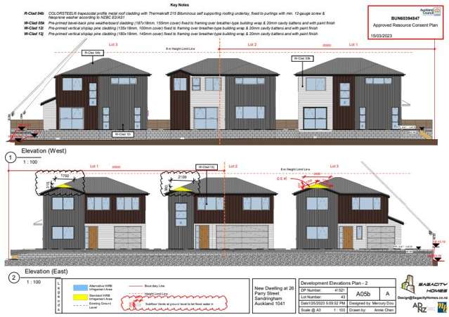 Resource Consent Approved For 3 STANDALONE HOUSES