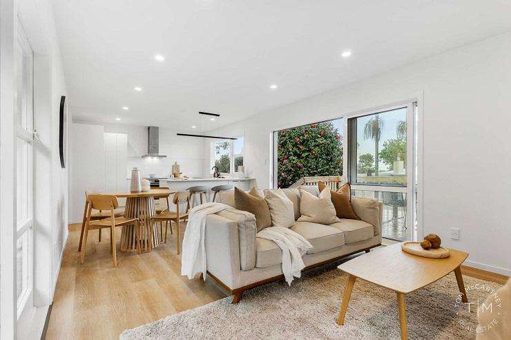 A fully renovated four-bedroom on Claude Road, in Hillpark, Auckland, sold for <img.05m after a speedy settlement. Photo / Supplied