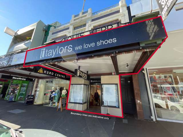 Trafalgar Street retail for lease