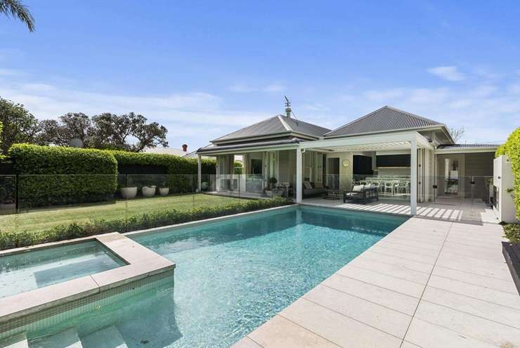 A luxury bach on Kokopu Street, Omaha, sold for $7.5m at the end of last year. The on-paper profit was just over $5.3m. Photo / Supplied