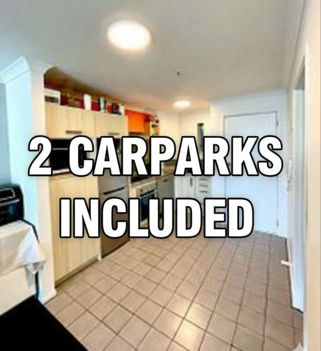 2 bedrooms, 2 carparks, 2 good 2 miss!