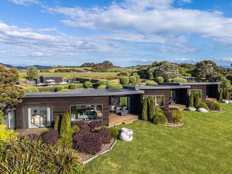 Lantern House, on Sea View Road, in Onetangi, Waiheke Island, is up for grabs again. Photo / Supplied