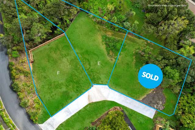 ONLY 2 LOTS AVAILABLE IN THE KNOLL