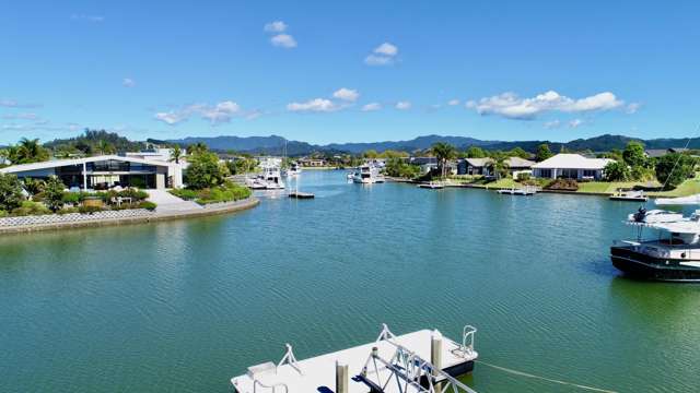Canal Front Elegance at 19 Aquila Drive