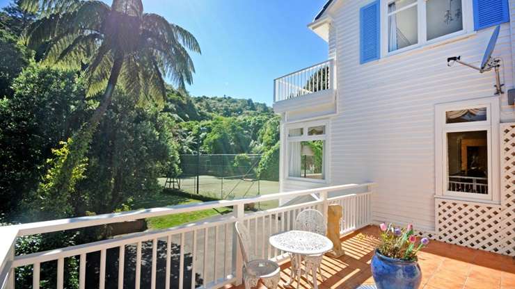 The property at 83 Hatton Street, in Karori, Wellington, has an RV of $3.41m but is in a poor state. Photo / Supplied