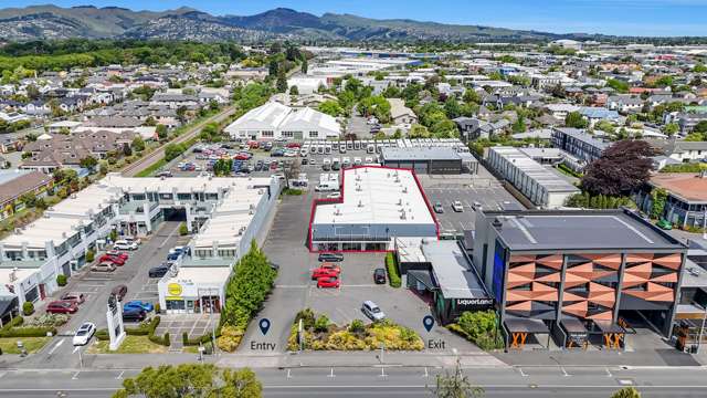 Prime retail or office on Riccarton Road