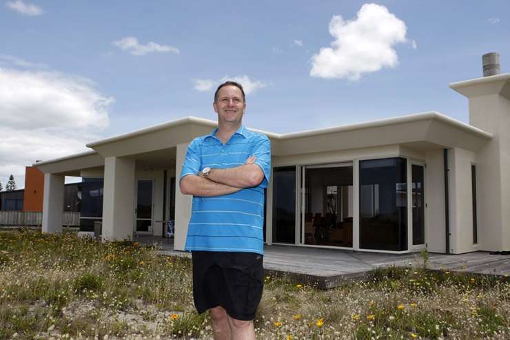 The bach on Success Court, in Omaha, Rodney, sits on more than 1000sqm of beachfront land. Photo / Supplied