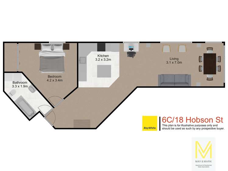 6c/18 Hobson Street Auckland Central_8