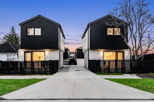 2 bedroom modern townhouse available for rent.