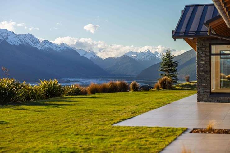 The five-bedroom Queenstown home hit the market on Tuesday this week, but was withdrawn a day later. Photo / Supplied