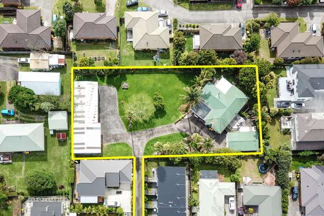 3 bedroom home on 2352m2 section
