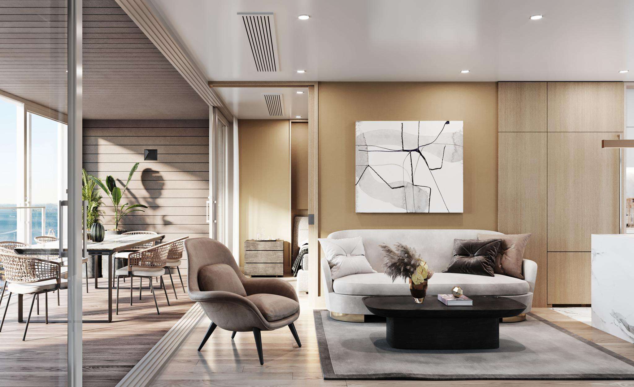 Seascape is the country’s tallest residential tower and its extraordinary design has been recognised with a Global Structure Award of Excellence, a first for a New Zealand building.