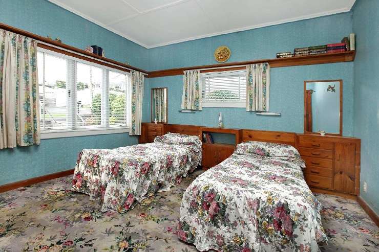 The three-bedroom bungalow at 46 Warnock Street, in Westmere, Auckland, goes to auction on October 19. Photo / Supplied