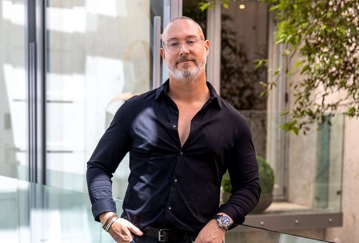 An architecturally designed five-bedroom home on Seacliffe Avenue was recently sold by Breakers owner Marc Mitchell. Photo / Supplied