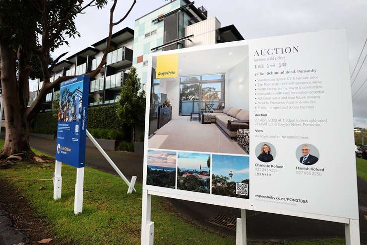 The Reserve Bank is tipped to cut the Official Cash Rate to 3.25% this week. Photo / Fiona Goodall